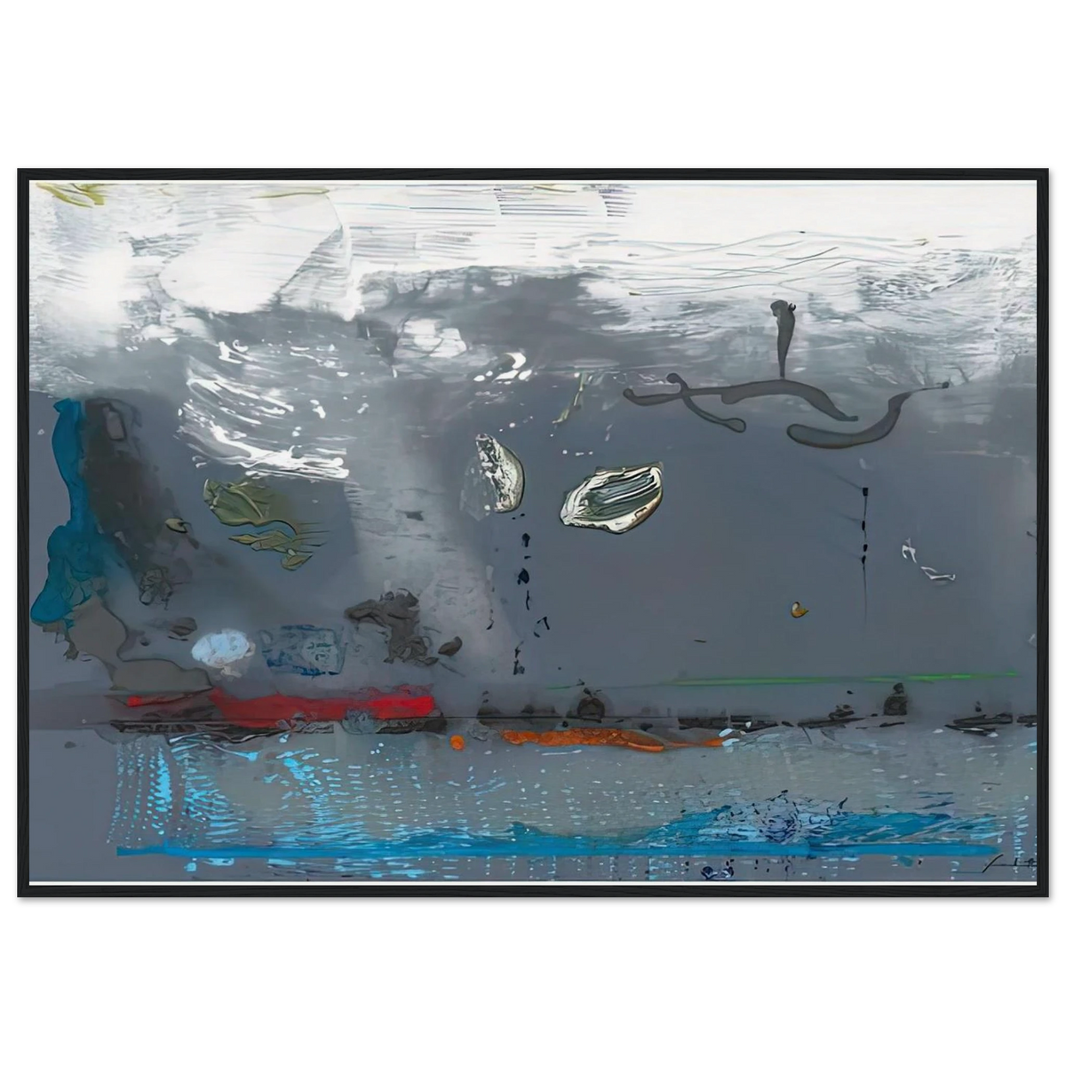 Vespers, 1992- Framed Poster | Helen Frankenthaler Framed Prints Wall Art | Frankenthaler Helen