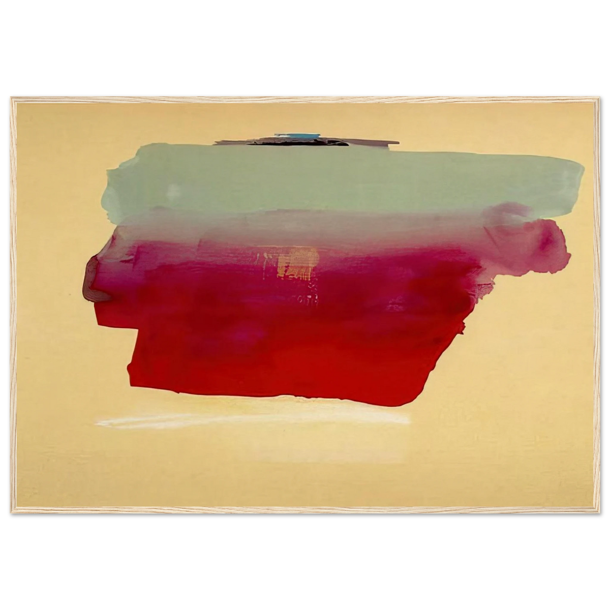 Robinson s Wrap - 1974 Framed Poster | Helen Frankenthaler Framed Prints Wall Art | Frankenthaler Helen