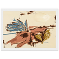 Pink Bird Figure I, 1961- Framed Poster | Helen Frankenthaler Framed Prints Wall Art | Frankenthaler Helen