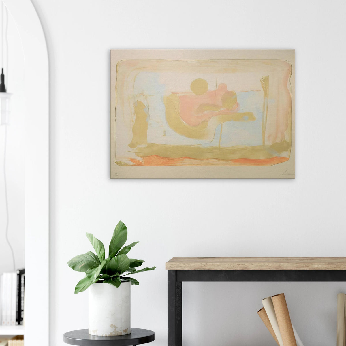 Reflections I - 1995 Canvas | Helen Frankenthaler Canvas | Frankenthaler Helen