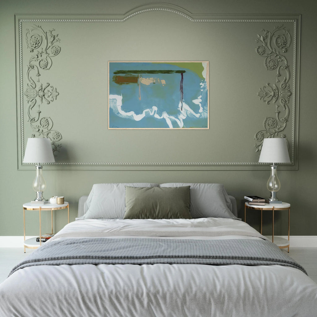 Skywriting - 1997 Framed Poster | Helen Frankenthaler Framed Prints Wall Art | Frankenthaler Helen