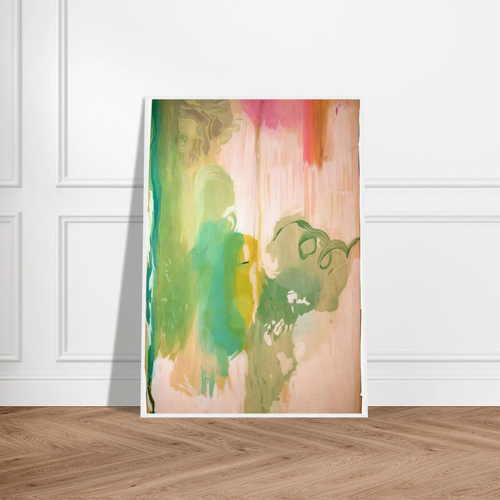 Snow Pines - 2004 Framed Poster | Helen Frankenthaler Framed Prints Wall Art | Frankenthaler Helen