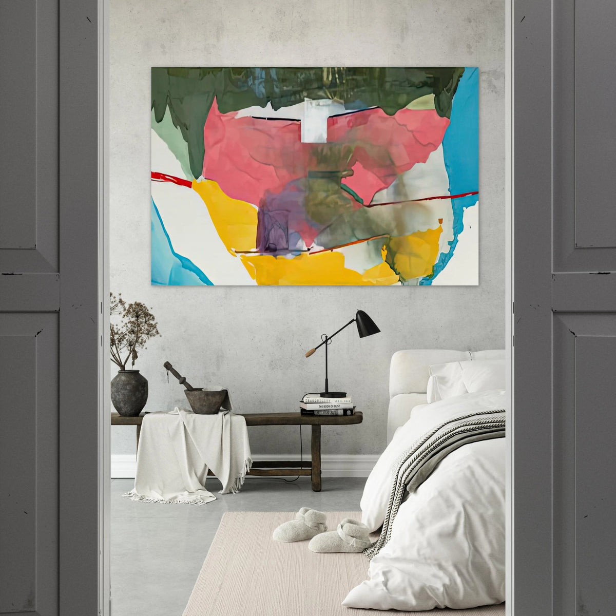 Off White Square, 1973- Poster | Helen Frankenthaler Poster | Frankenthaler Helen