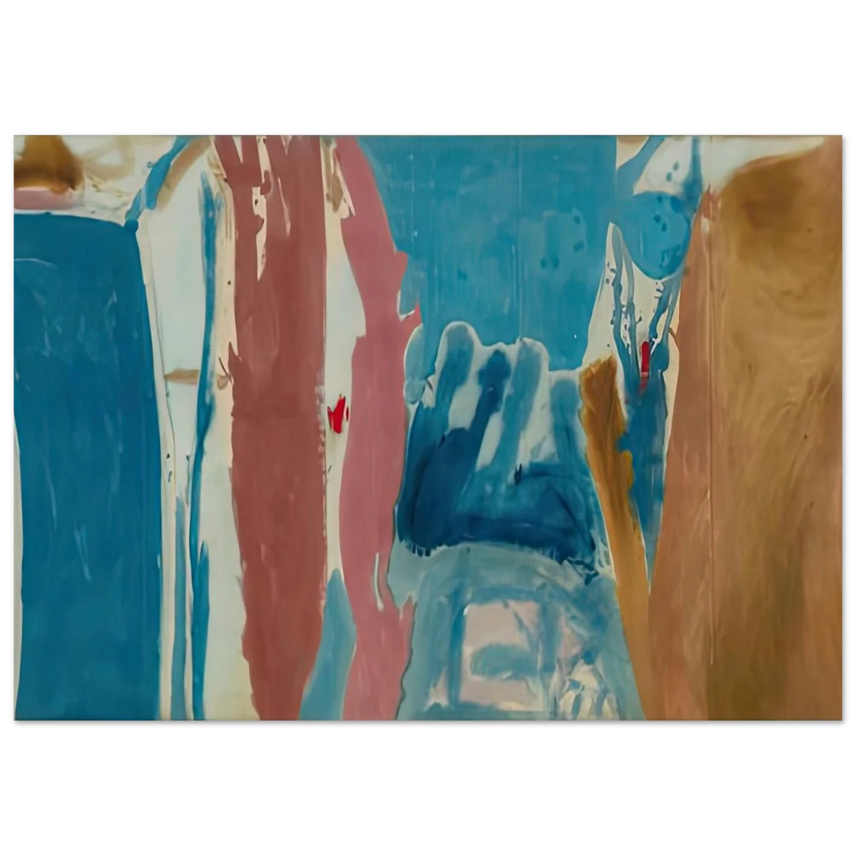 Open Wall, 1953- Poster | Helen Frankenthaler Poster | Frankenthaler Helen