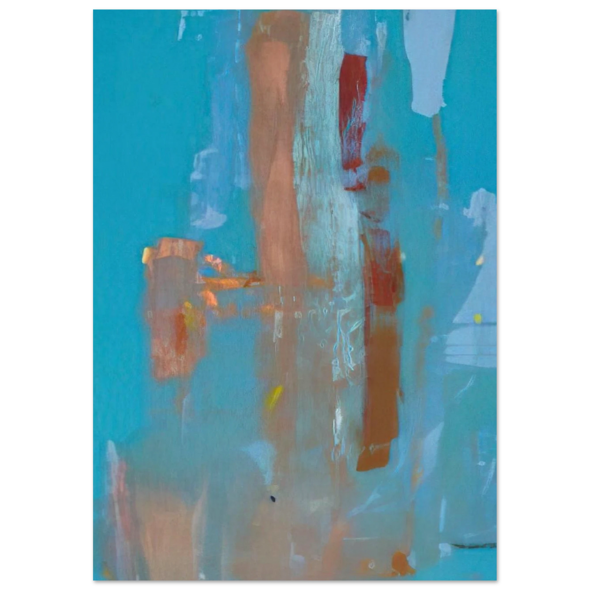 In on Blue - 1976 Poster | Helen Frankenthaler Poster | Frankenthaler Helen