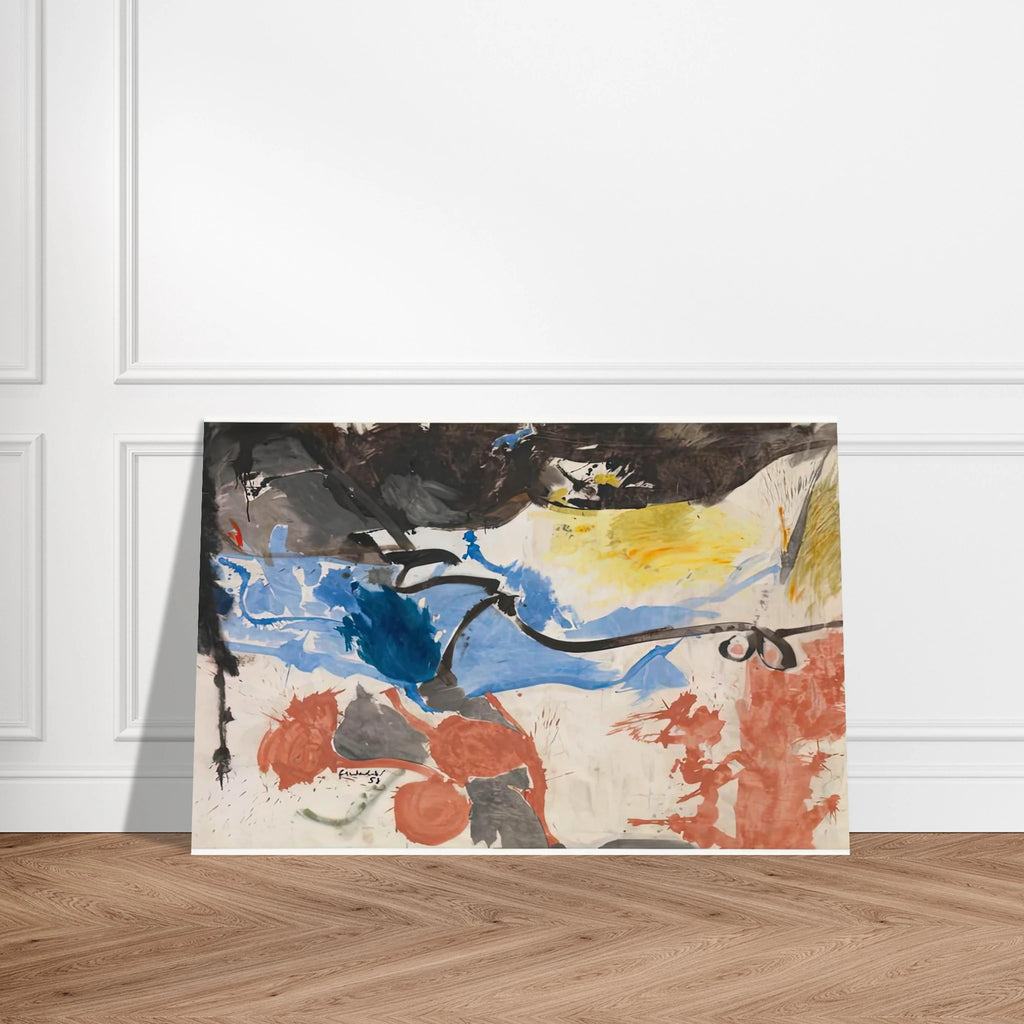 Hotel Cro-Magnon, 1958- Poster | Helen Frankenthaler Poster | Frankenthaler Helen