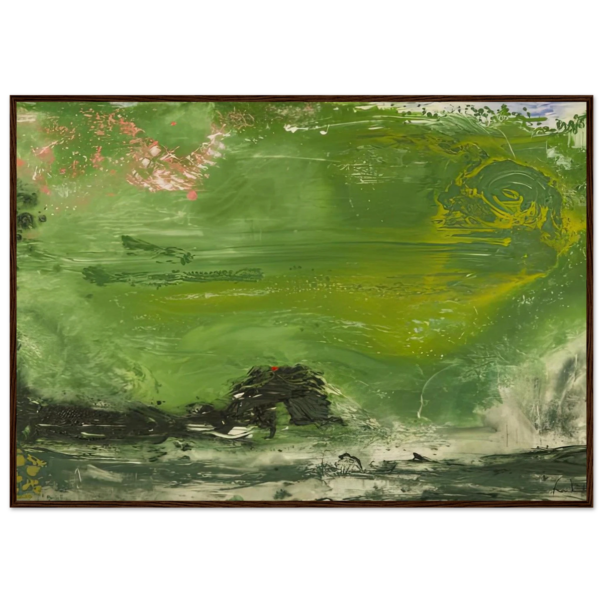 Overture, 1992- Framed Poster | Helen Frankenthaler Framed Prints Wall Art | Frankenthaler Helen