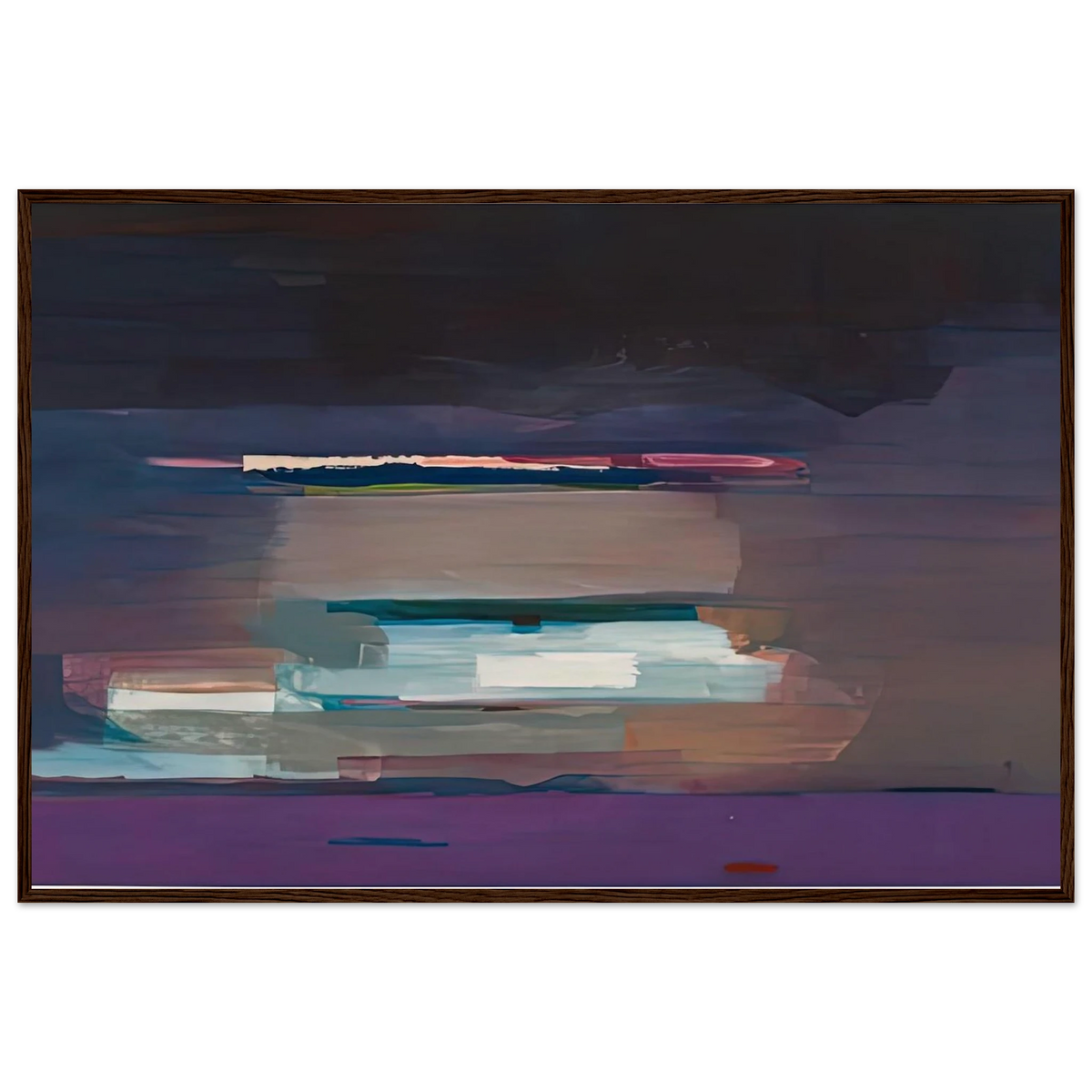 Viewpoint I, 1974- Framed Poster | Helen Frankenthaler Framed Prints Wall Art | Frankenthaler Helen