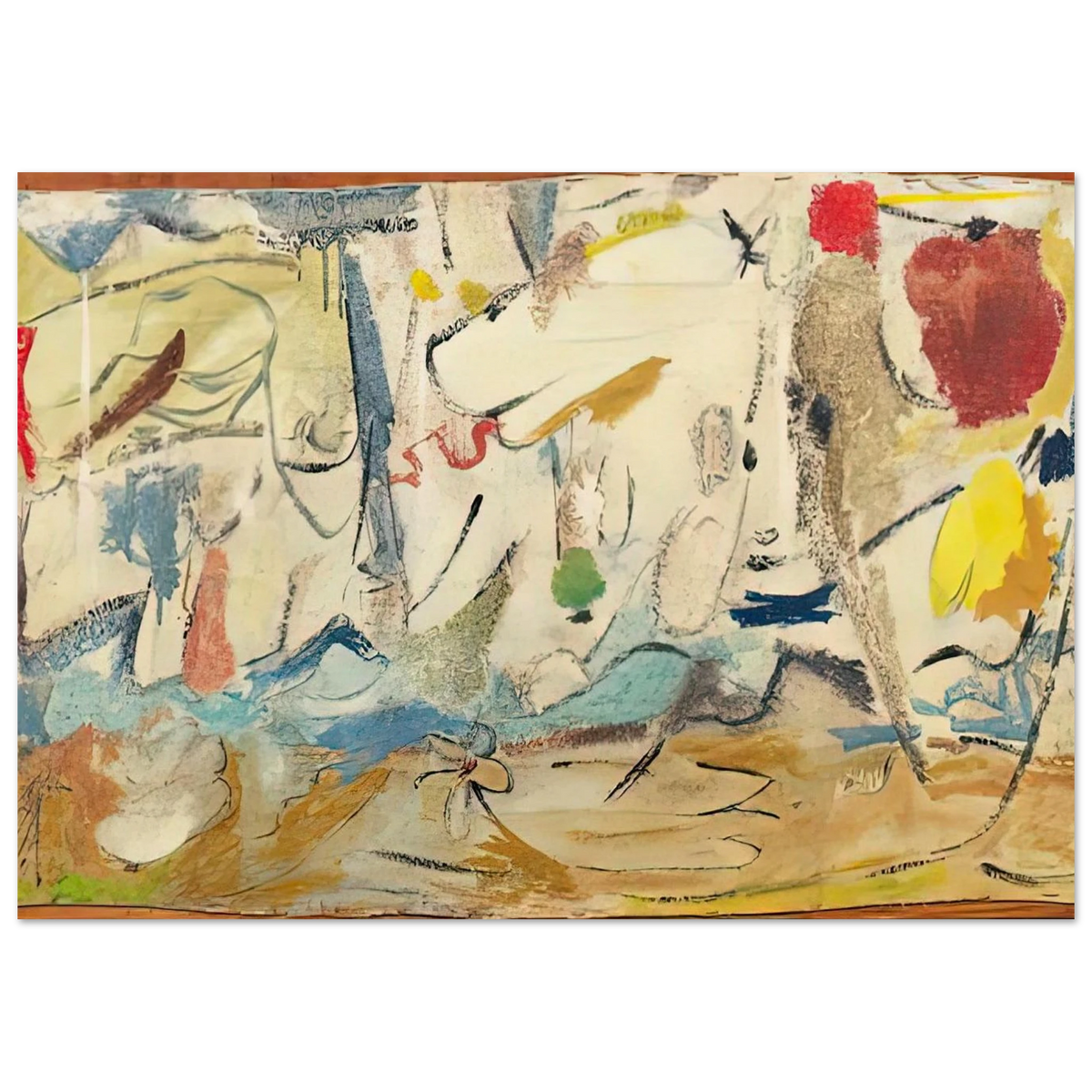 Cloudscape, 1951- Poster | Helen Frankenthaler Poster | Frankenthaler Helen