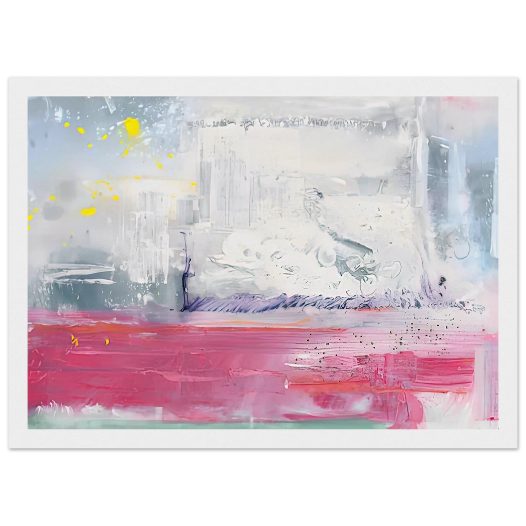 Hot Ice, 1990- Framed Poster | Helen Frankenthaler Framed Prints Wall Art | Frankenthaler Helen