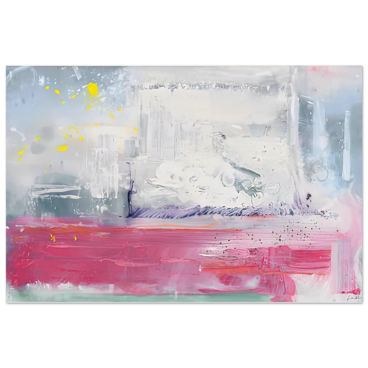Hot Ice, 1990- Poster | Helen Frankenthaler Poster | Frankenthaler Helen