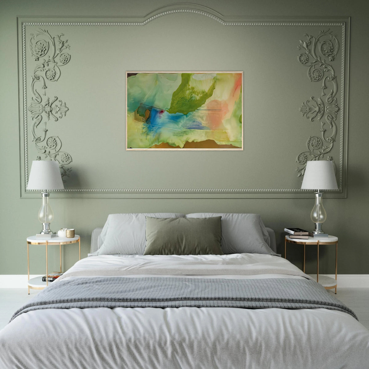 Hint from Bassano, 1973- Framed Poster | Helen Frankenthaler Framed Prints Wall Art | Frankenthaler Helen