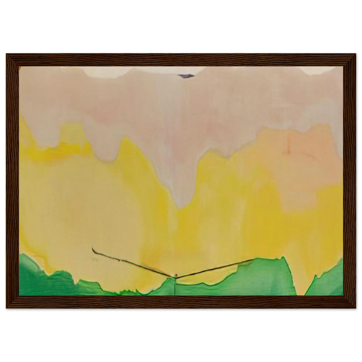Boulevard - 1973 Framed Poster | Helen Frankenthaler Framed Prints Wall Art | Frankenthaler Helen