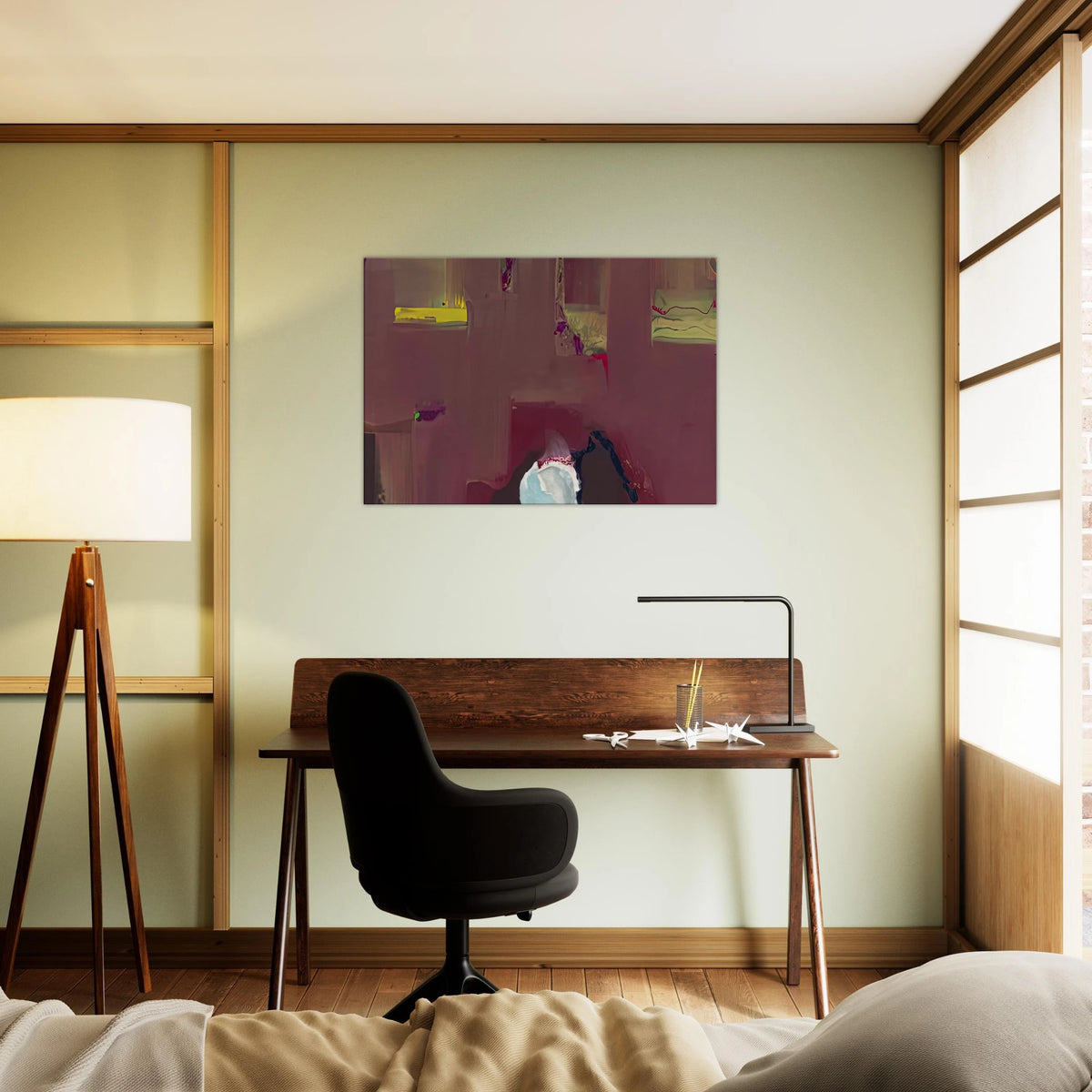 Yin Yang, 1990- Canvas | Helen Frankenthaler Canvas | Frankenthaler Helen