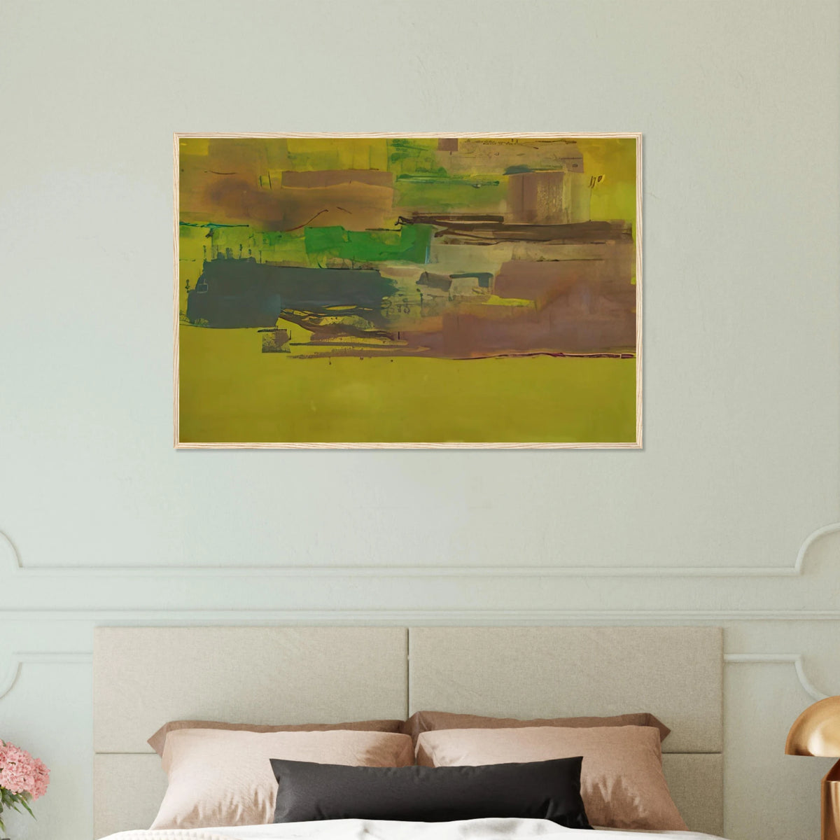 August Deep - 1978 Framed Poster | Helen Frankenthaler Framed Prints Wall Art | Frankenthaler Helen