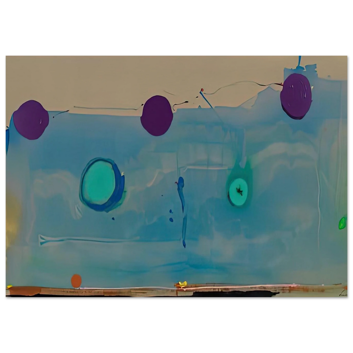 Water Shadows, 1988- Poster | Helen Frankenthaler Poster | Frankenthaler Helen
