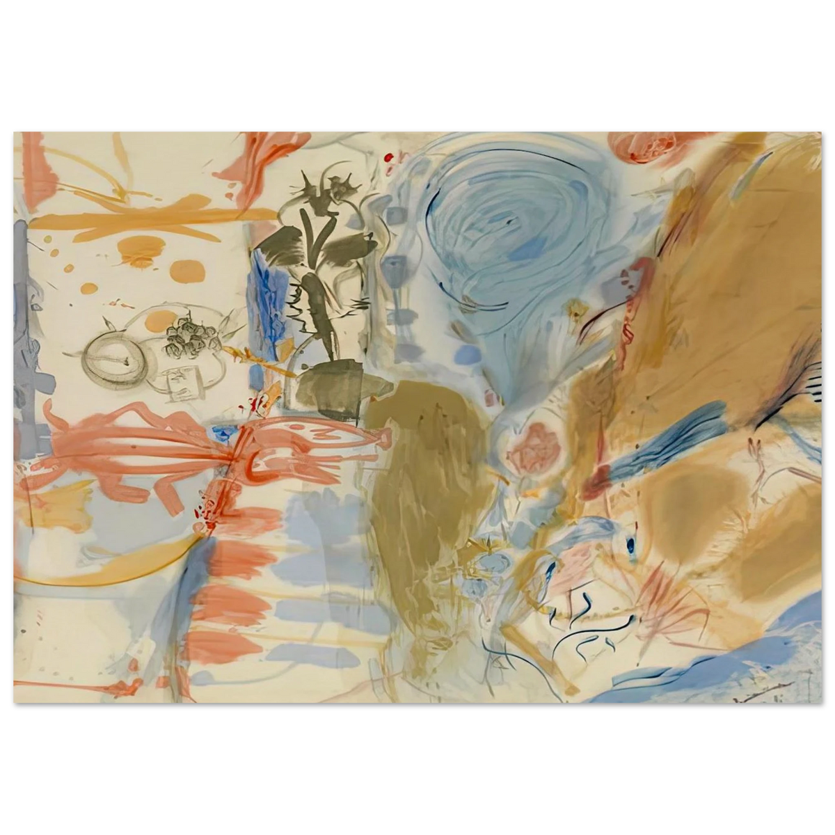Western Dream, 1957- Poster | Helen Frankenthaler Poster | Frankenthaler Helen