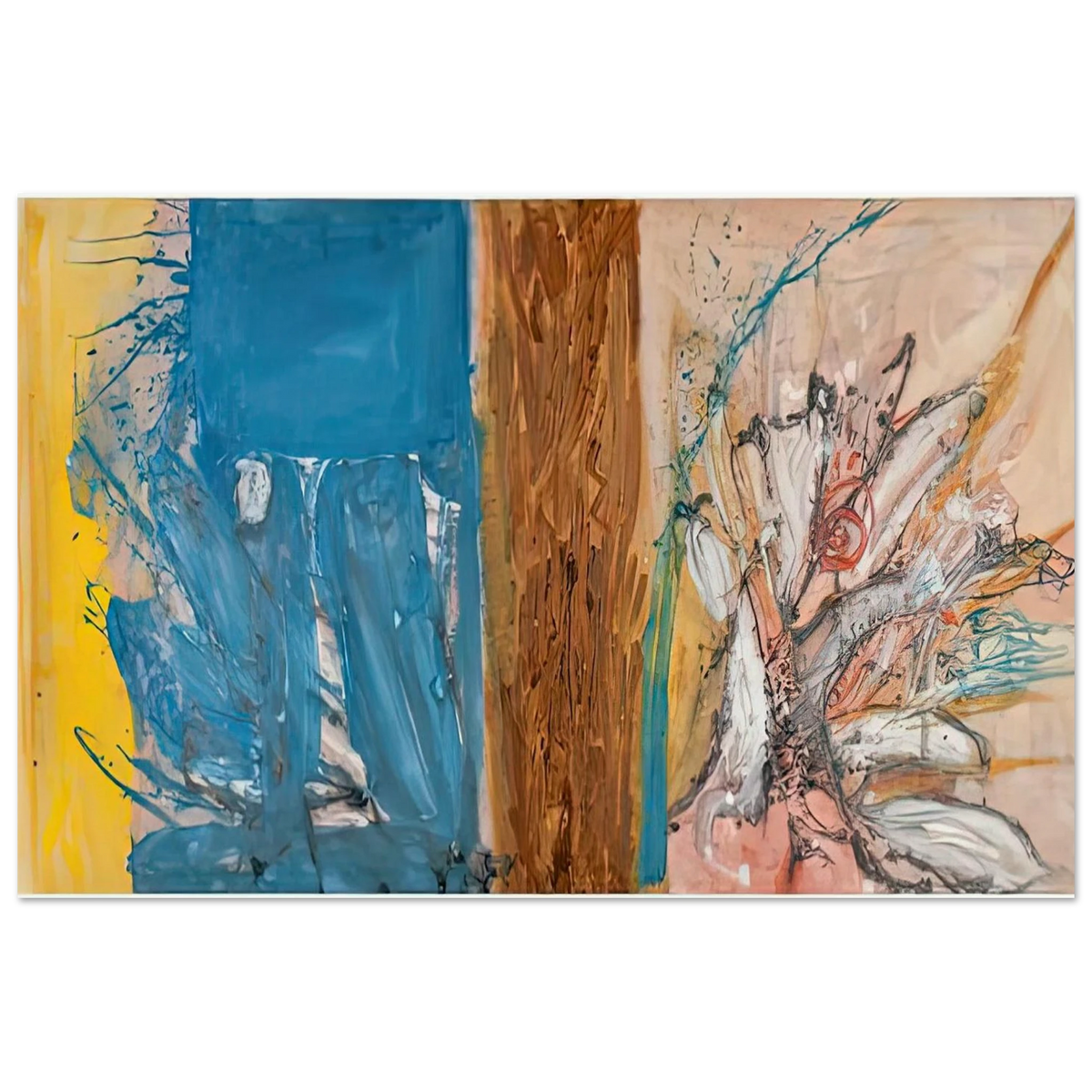 The Façade, 1954- Poster | Helen Frankenthaler Poster | Frankenthaler Helen