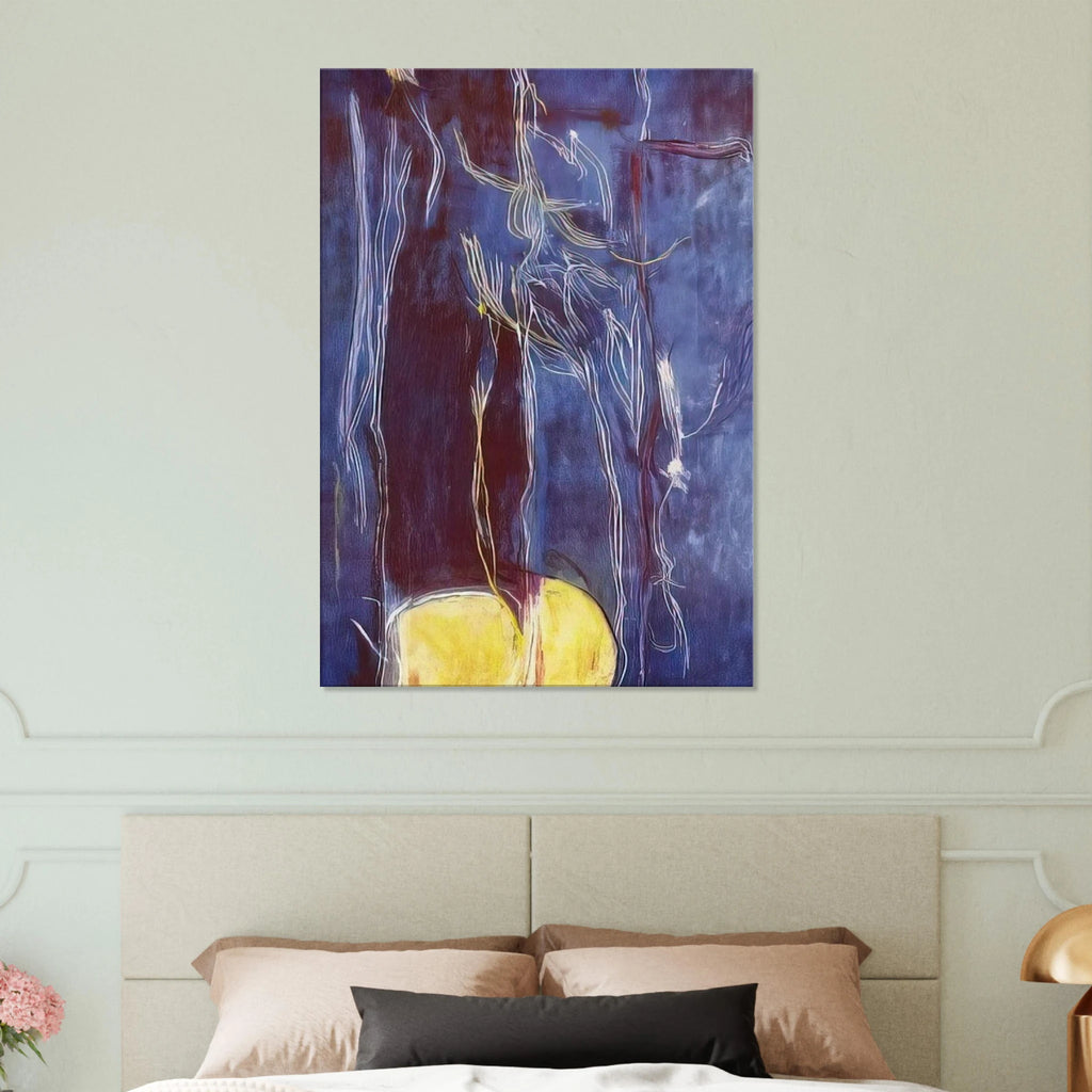 All About Blue - 1994 Canvas | Helen Frankenthaler Canvas | Frankenthaler Helen