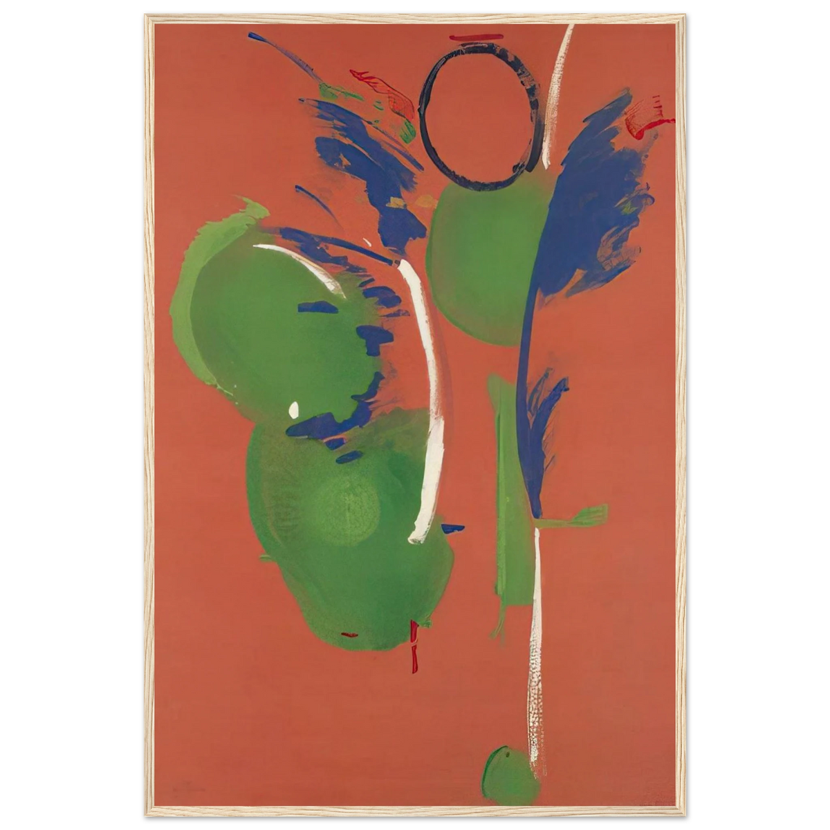 Mary, Mary - 1987 Framed Poster | Helen Frankenthaler Framed Prints Wall Art | Frankenthaler Helen