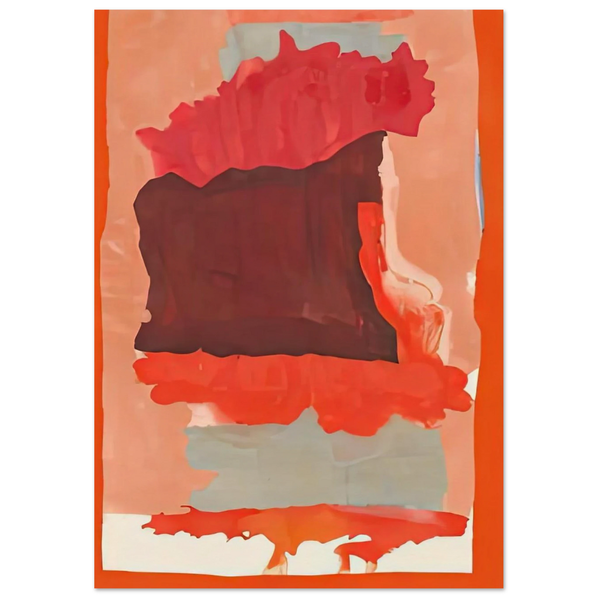 Cape Orange, 1964- Poster | Helen Frankenthaler Poster | Frankenthaler Helen