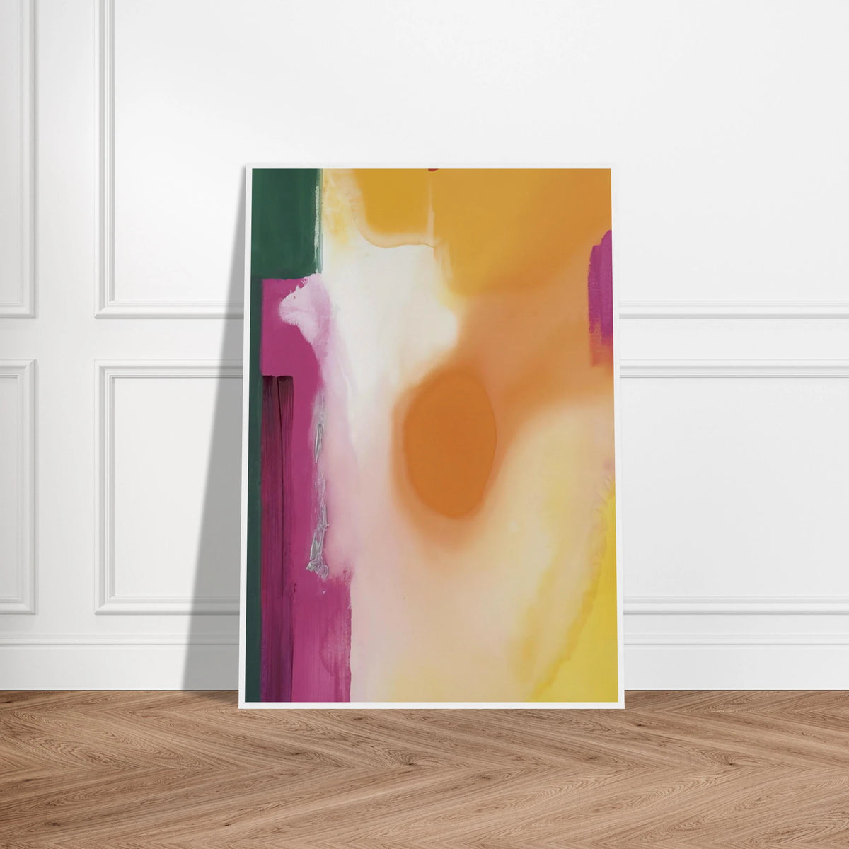 Bullseye - 1989 Framed Poster | Helen Frankenthaler Framed Prints Wall Art | Frankenthaler Helen