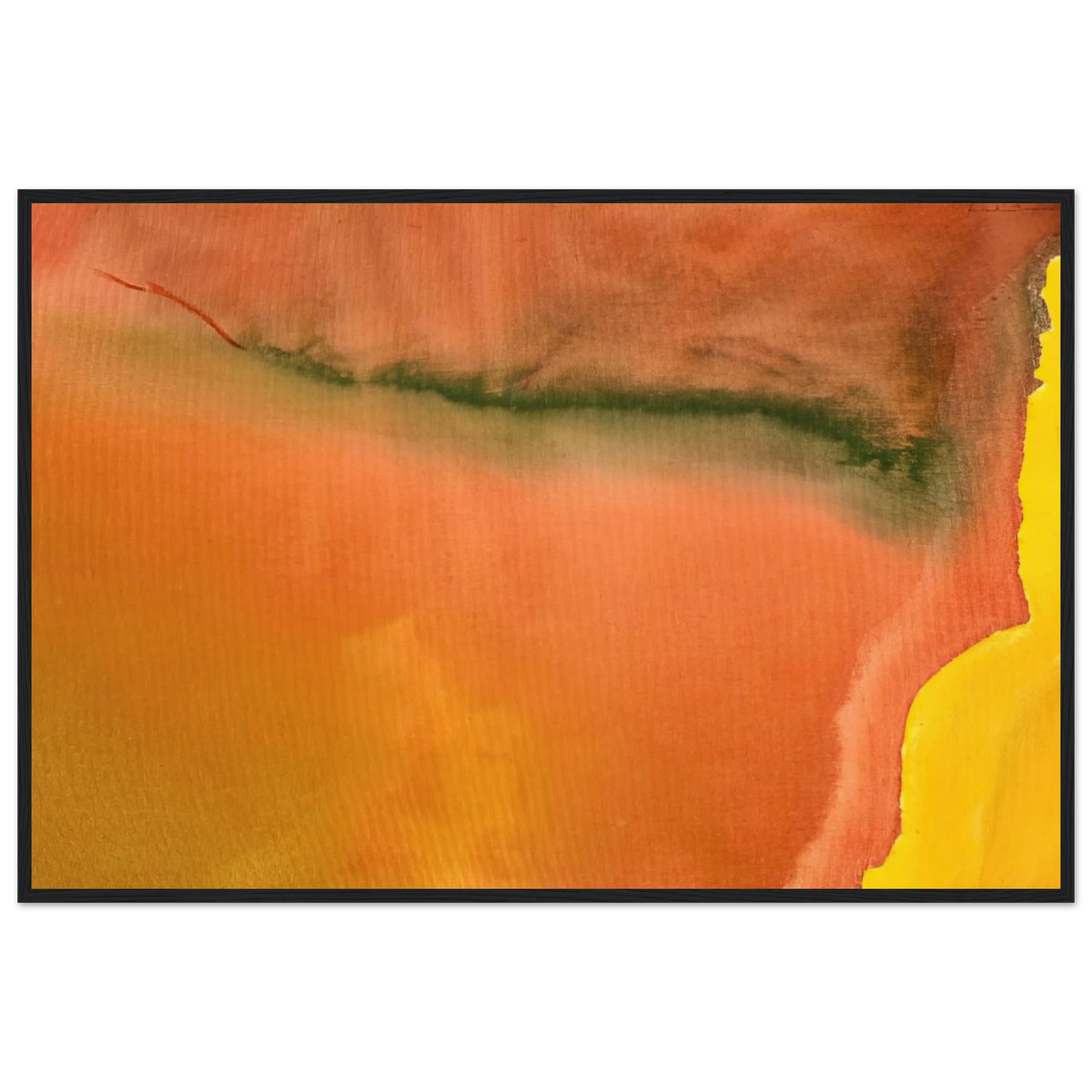 Untitled - 1973 Framed Poster | Helen Frankenthaler Framed Prints Wall Art | Frankenthaler Helen