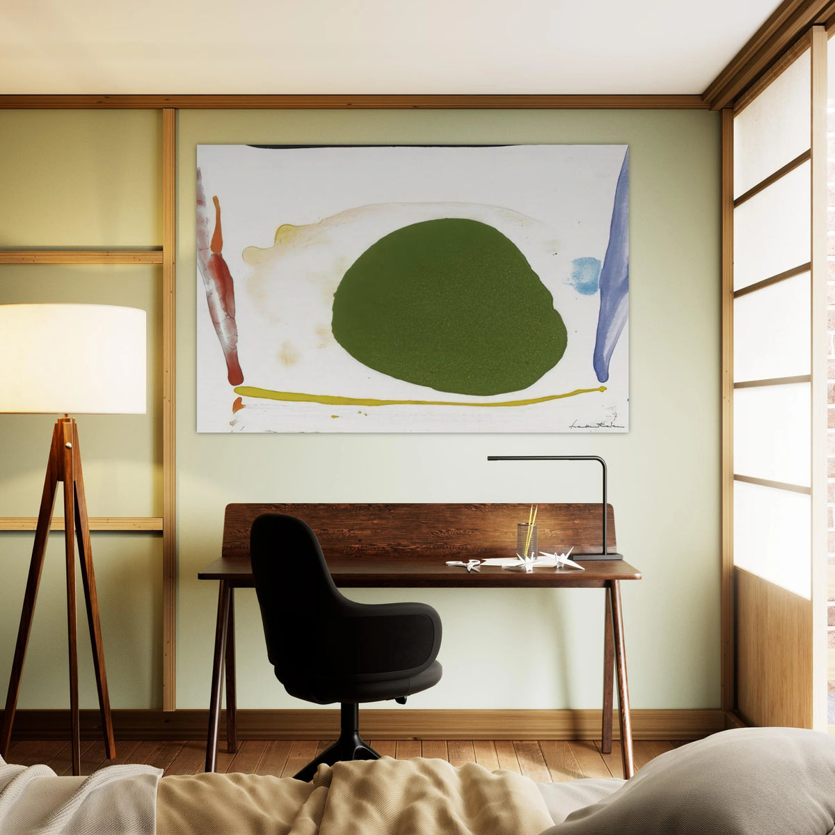 Thanksgiving Day - 1973 Poster | Helen Frankenthaler Poster | Frankenthaler Helen