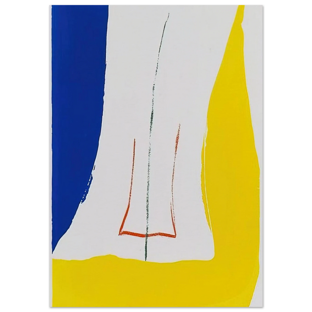 Sun Corner - 1968 Poster | Helen Frankenthaler Poster | Frankenthaler Helen