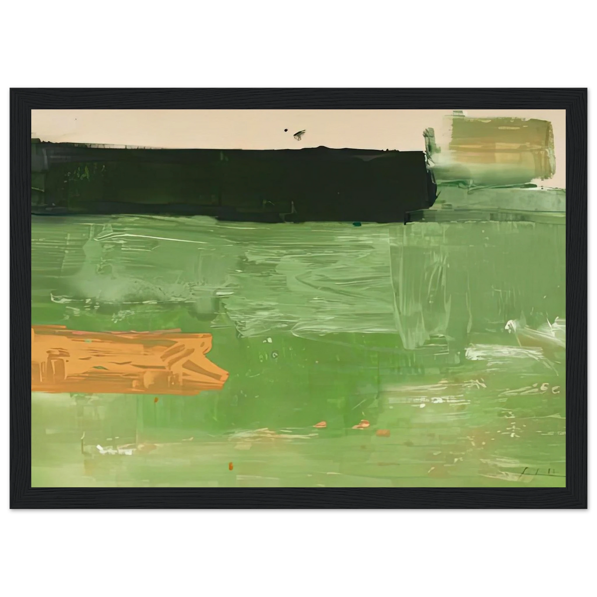 Mediterranean, 1981- Framed Poster | Helen Frankenthaler Framed Prints Wall Art | Frankenthaler Helen