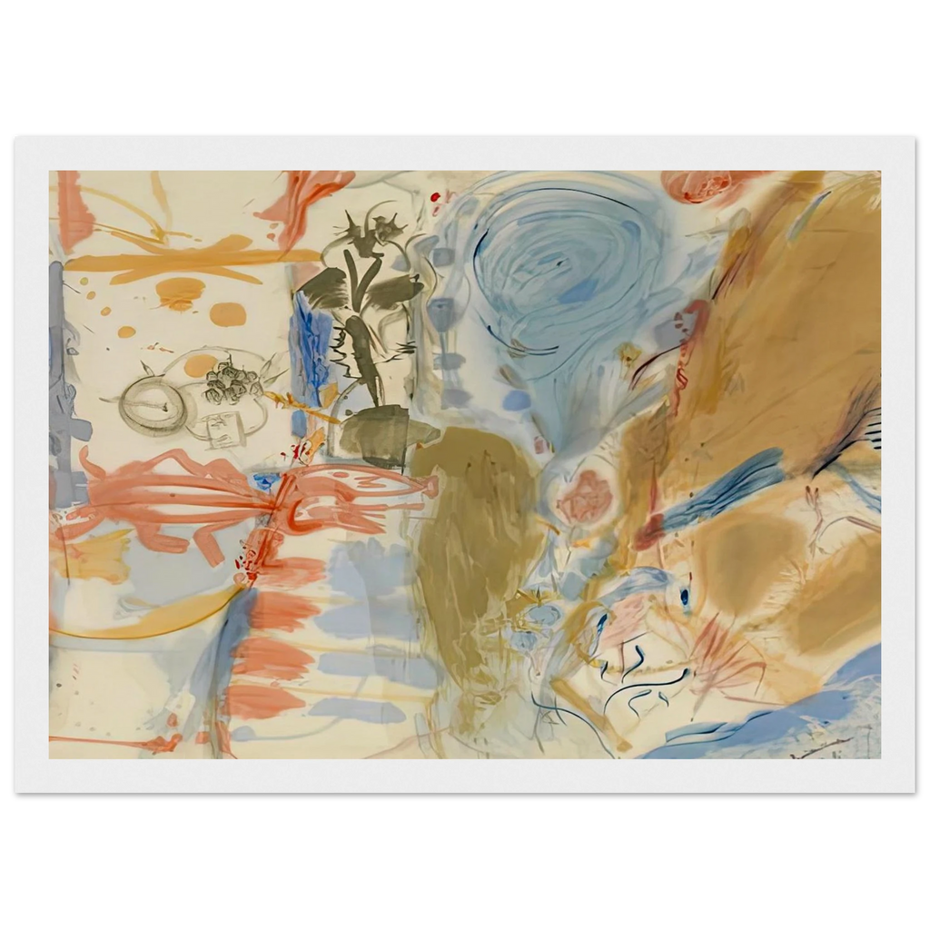 Western Dream, 1957- Framed Poster | Helen Frankenthaler Framed Prints Wall Art | Frankenthaler Helen