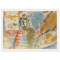Western Dream, 1957- Framed Poster | Helen Frankenthaler Framed Prints Wall Art | Frankenthaler Helen