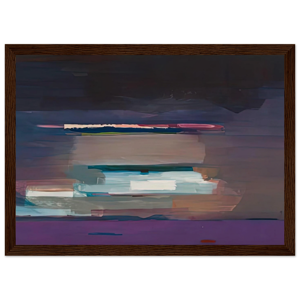 Viewpoint I, 1974- Framed Poster | Helen Frankenthaler Framed Prints Wall Art | Frankenthaler Helen