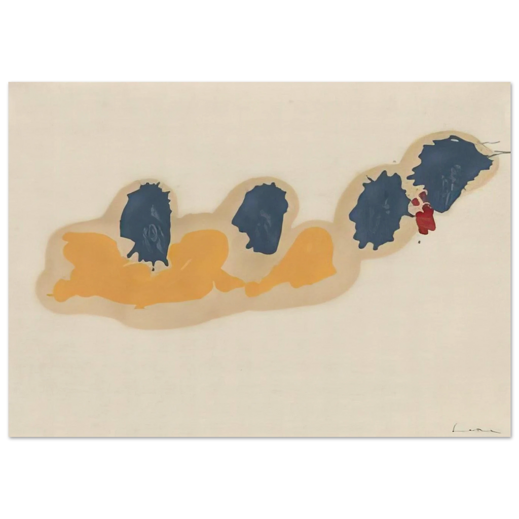 April IV - 1960 Poster | Helen Frankenthaler Poster | Frankenthaler Helen