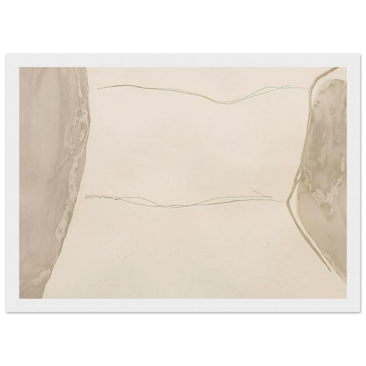 Ponti - 1973 Framed Poster | Helen Frankenthaler Framed Prints Wall Art | Frankenthaler Helen
