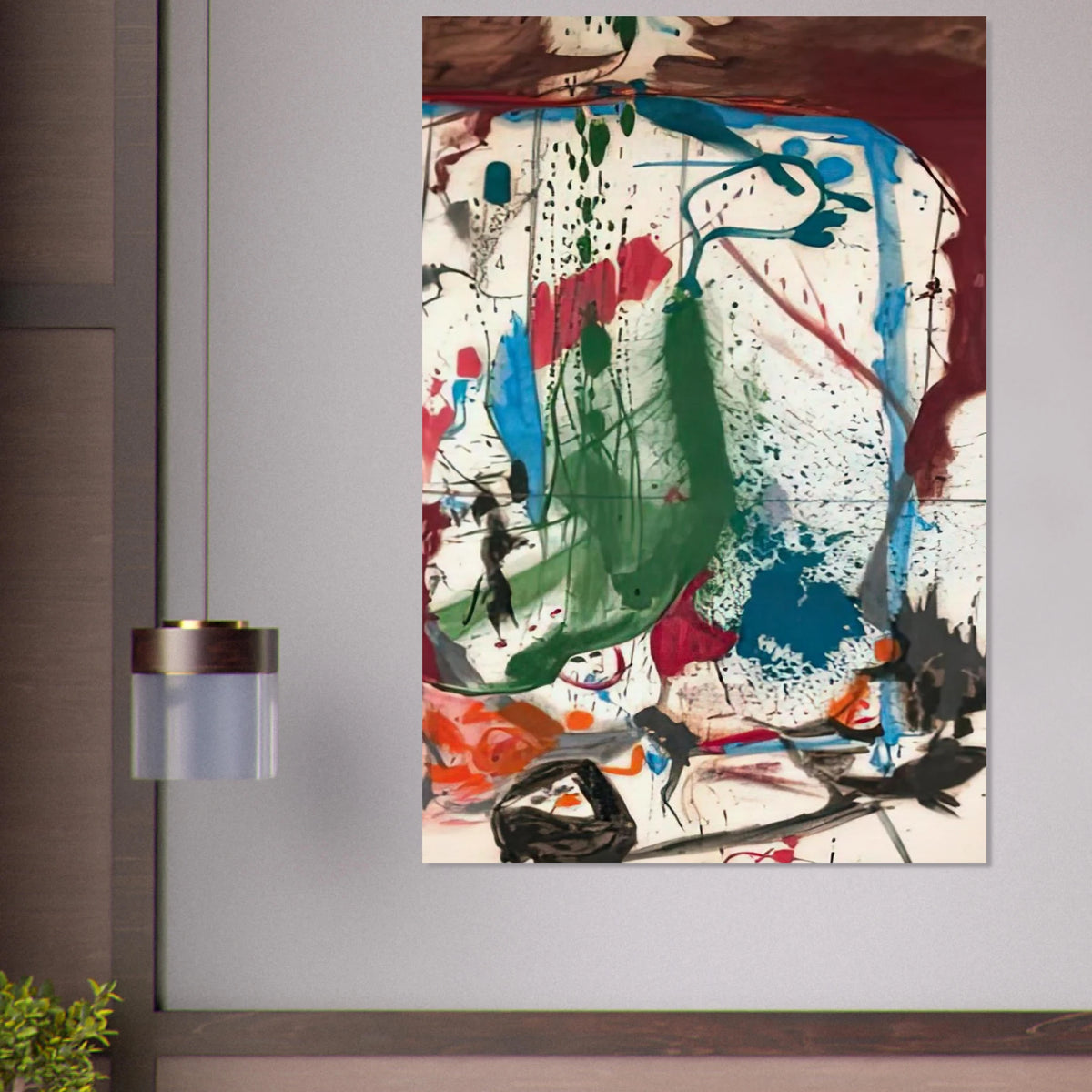 Las Mayas, 1958- Poster | Helen Frankenthaler Poster | Frankenthaler Helen