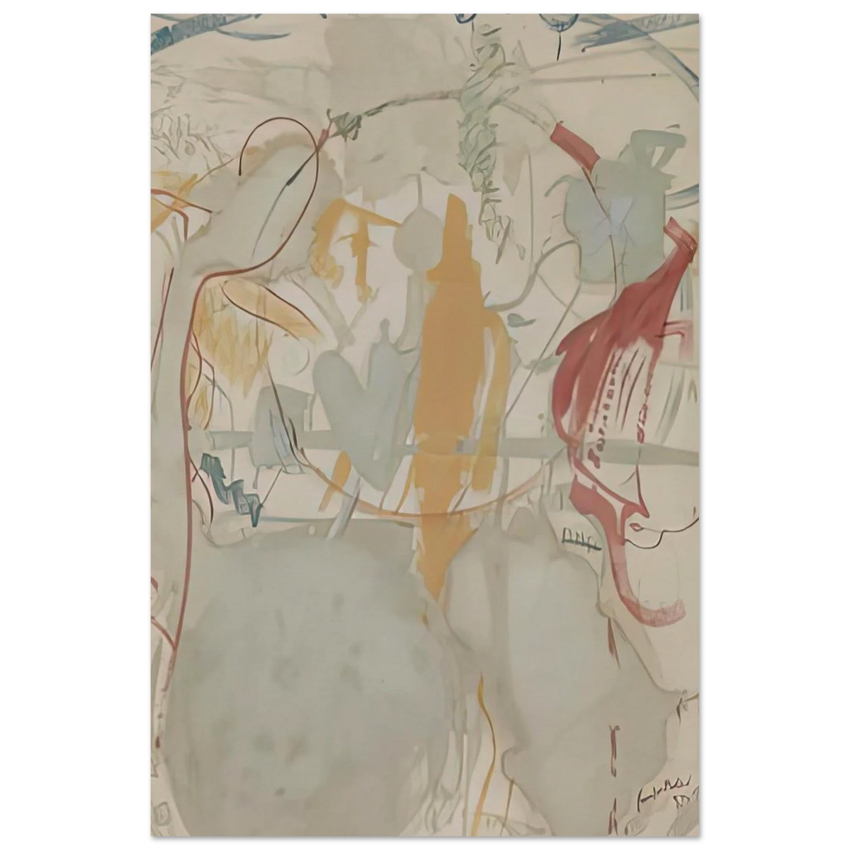 Seven Types of Ambiguity, 1957- Poster | Helen Frankenthaler Poster | Frankenthaler Helen