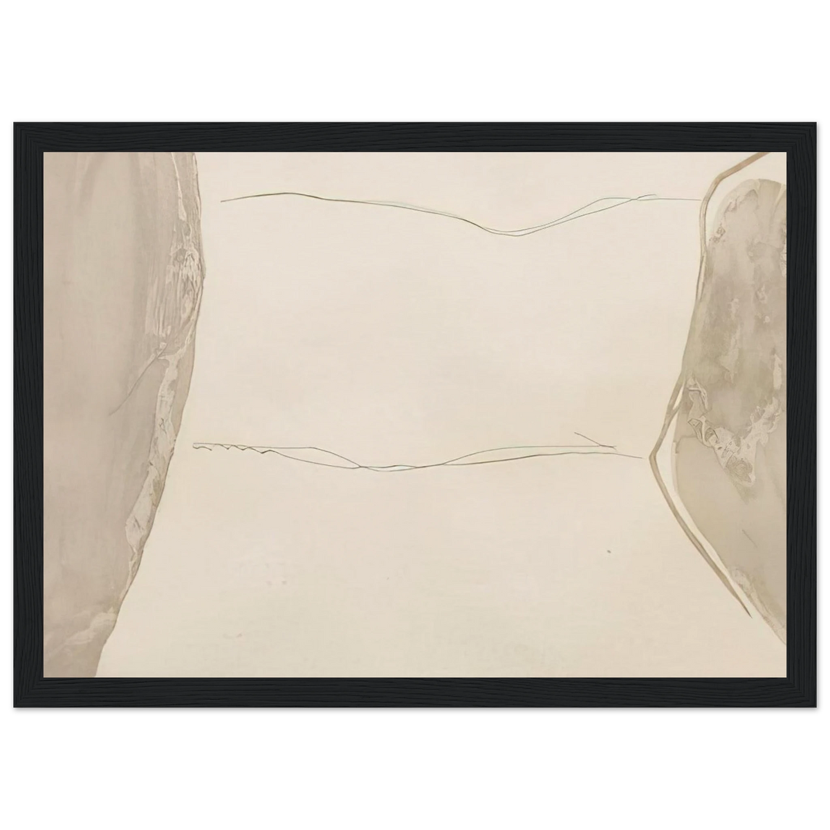 Ponti - 1973 Framed Poster | Helen Frankenthaler Framed Prints Wall Art | Frankenthaler Helen