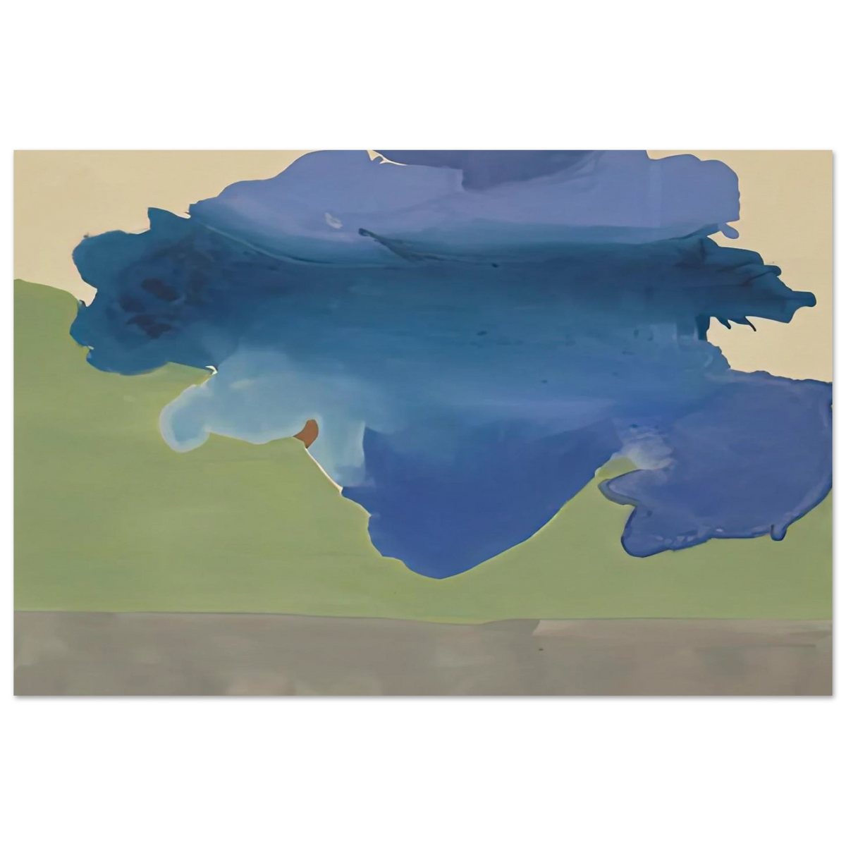 The Bay, 1963- Poster | Helen Frankenthaler Poster | Frankenthaler Helen