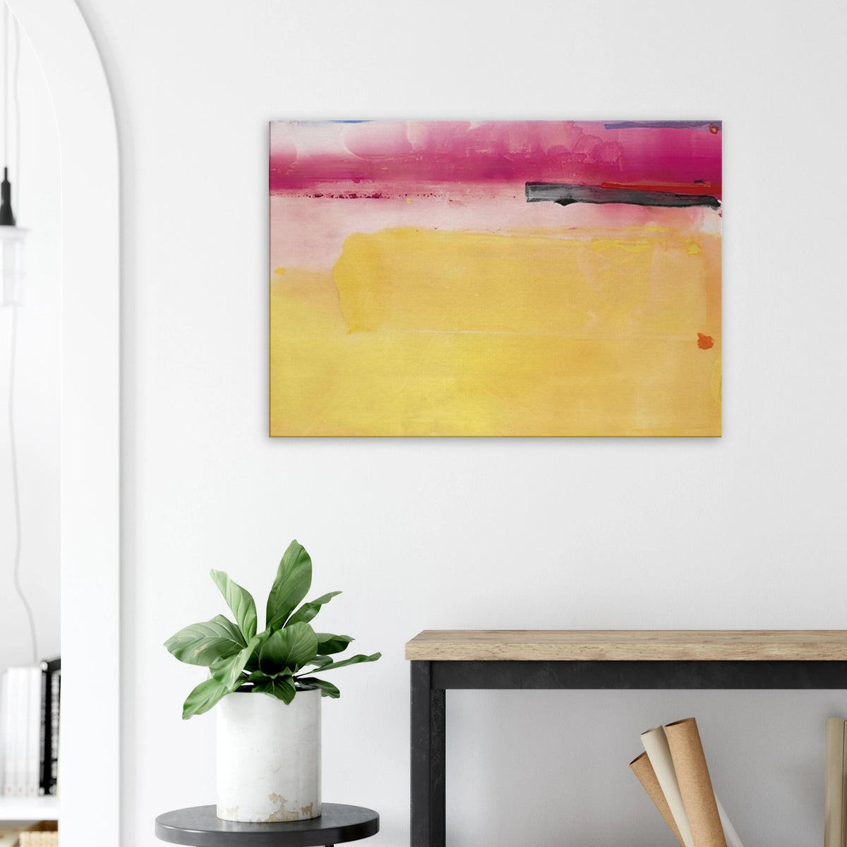 Black-Eyed Susan - 1988 Canvas | Helen Frankenthaler Canvas | Frankenthaler Helen