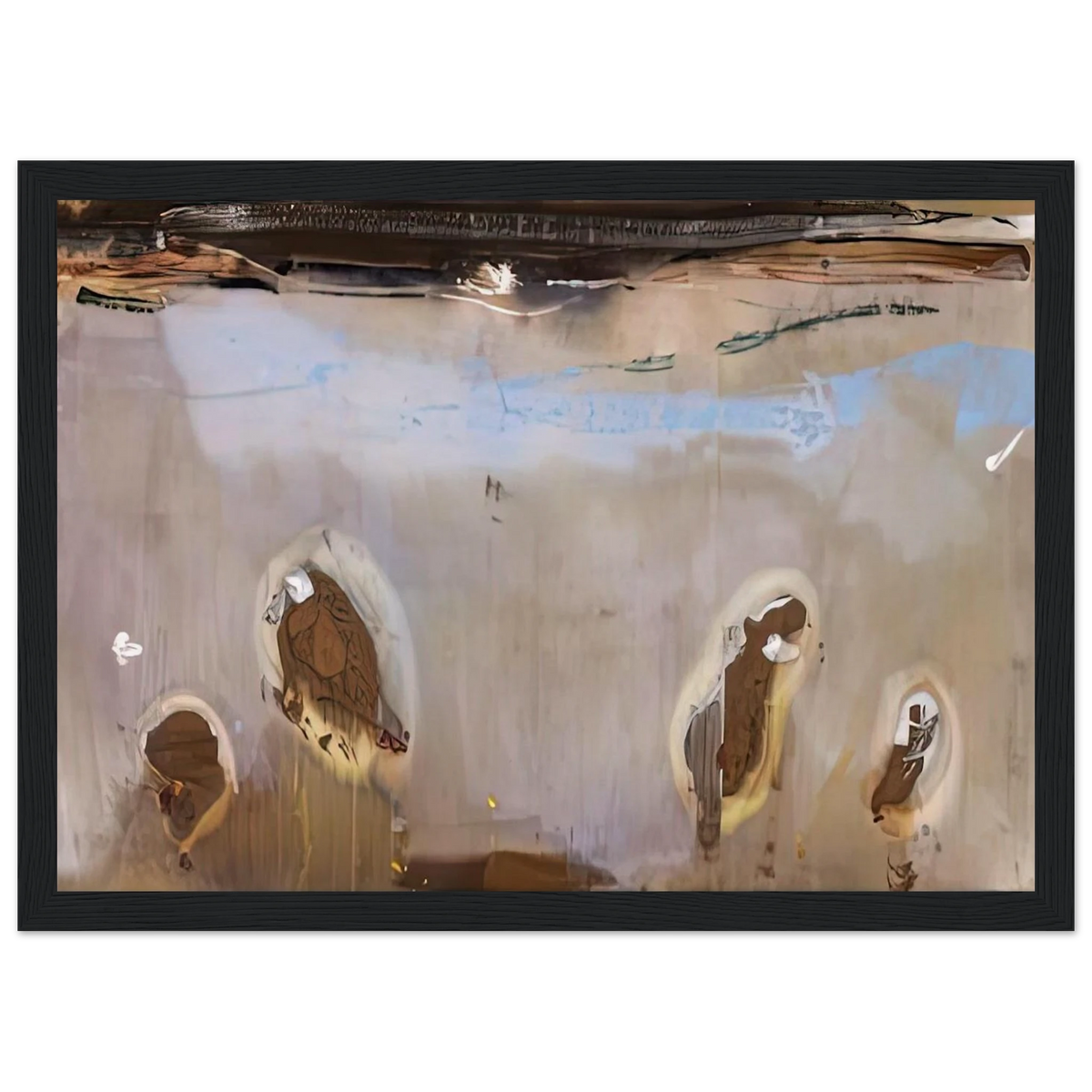 Tethys, 1981- Framed Poster | Helen Frankenthaler Framed Prints Wall Art | Frankenthaler Helen