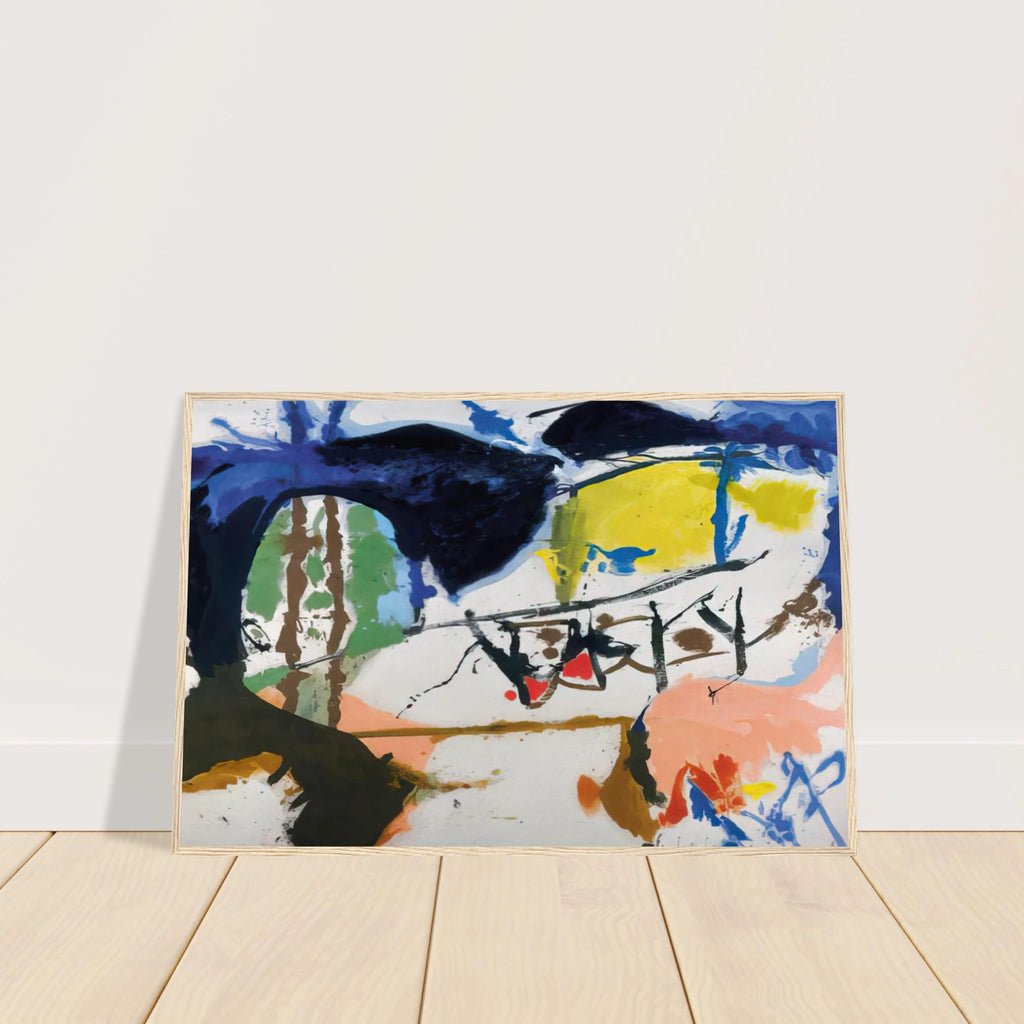 Acres - 1959 Framed Poster | Helen Frankenthaler Framed Prints Wall Art | Frankenthaler Helen