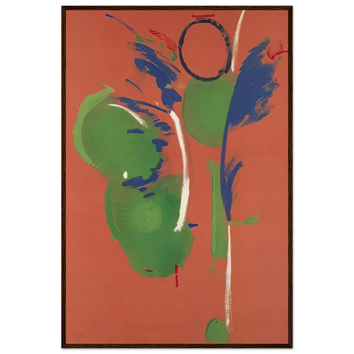 Mary, Mary - 1987 Framed Poster | Helen Frankenthaler Framed Prints Wall Art | Frankenthaler Helen