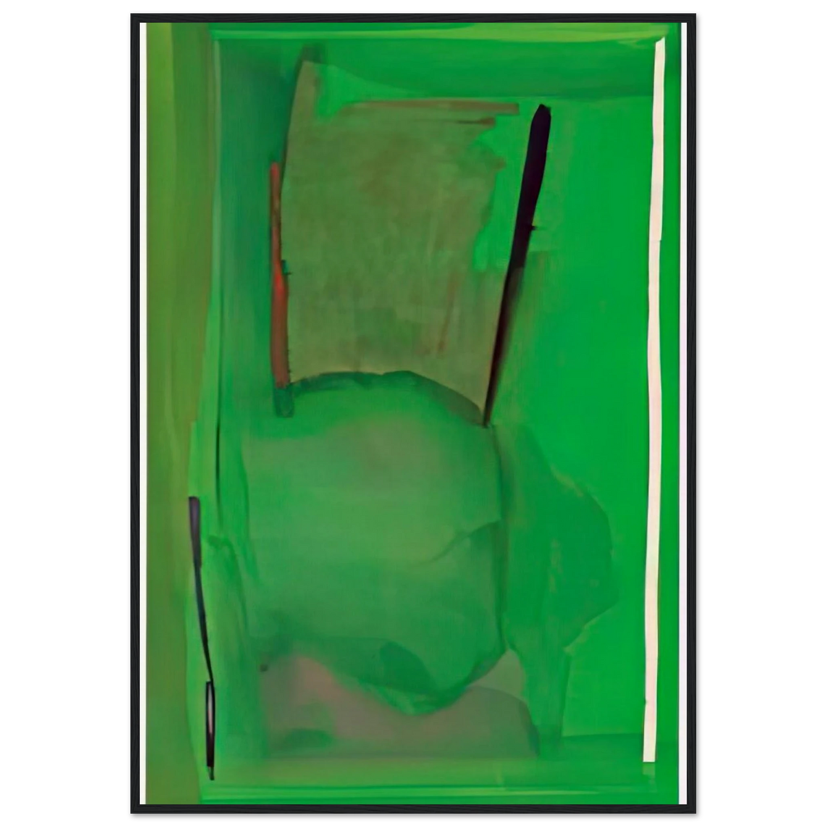 Ocean Drive West #2, 1974- Framed Poster | Helen Frankenthaler Framed Prints Wall Art | Frankenthaler Helen