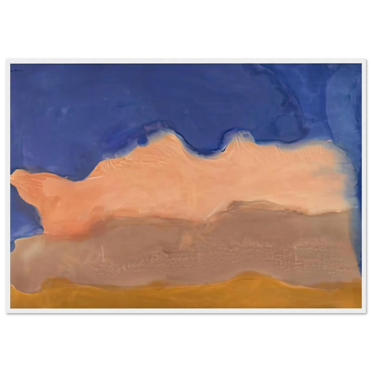 Moontide, 1968- Framed Poster | Helen Frankenthaler Framed Prints Wall Art | Frankenthaler Helen