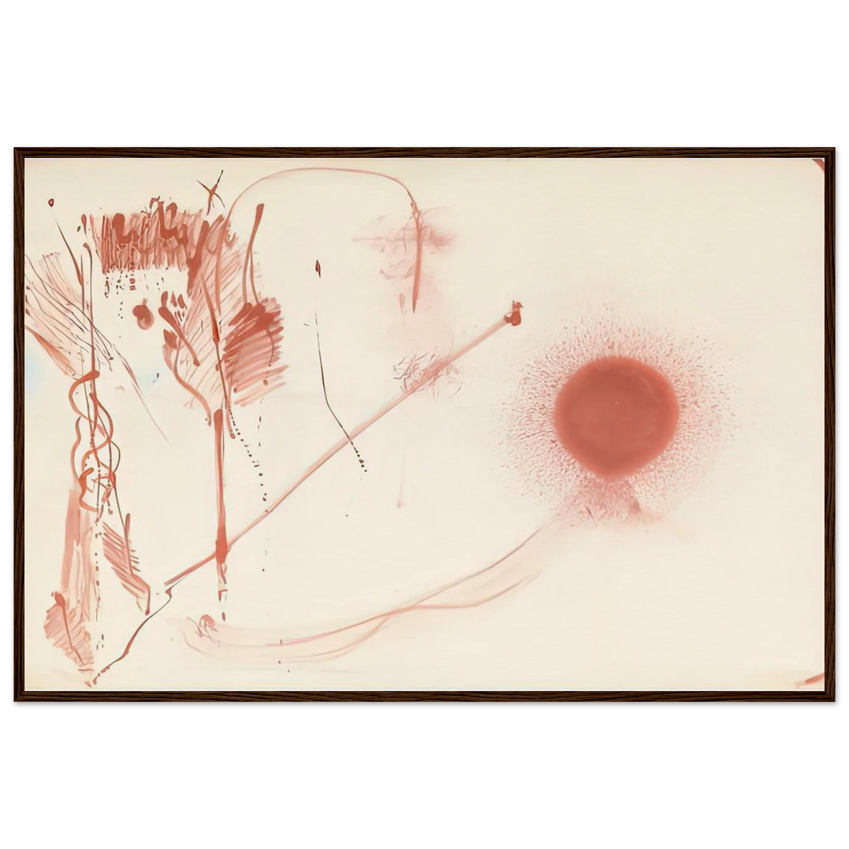 Towards a New Climate, 1957- Framed Poster | Helen Frankenthaler Framed Prints Wall Art | Frankenthaler Helen
