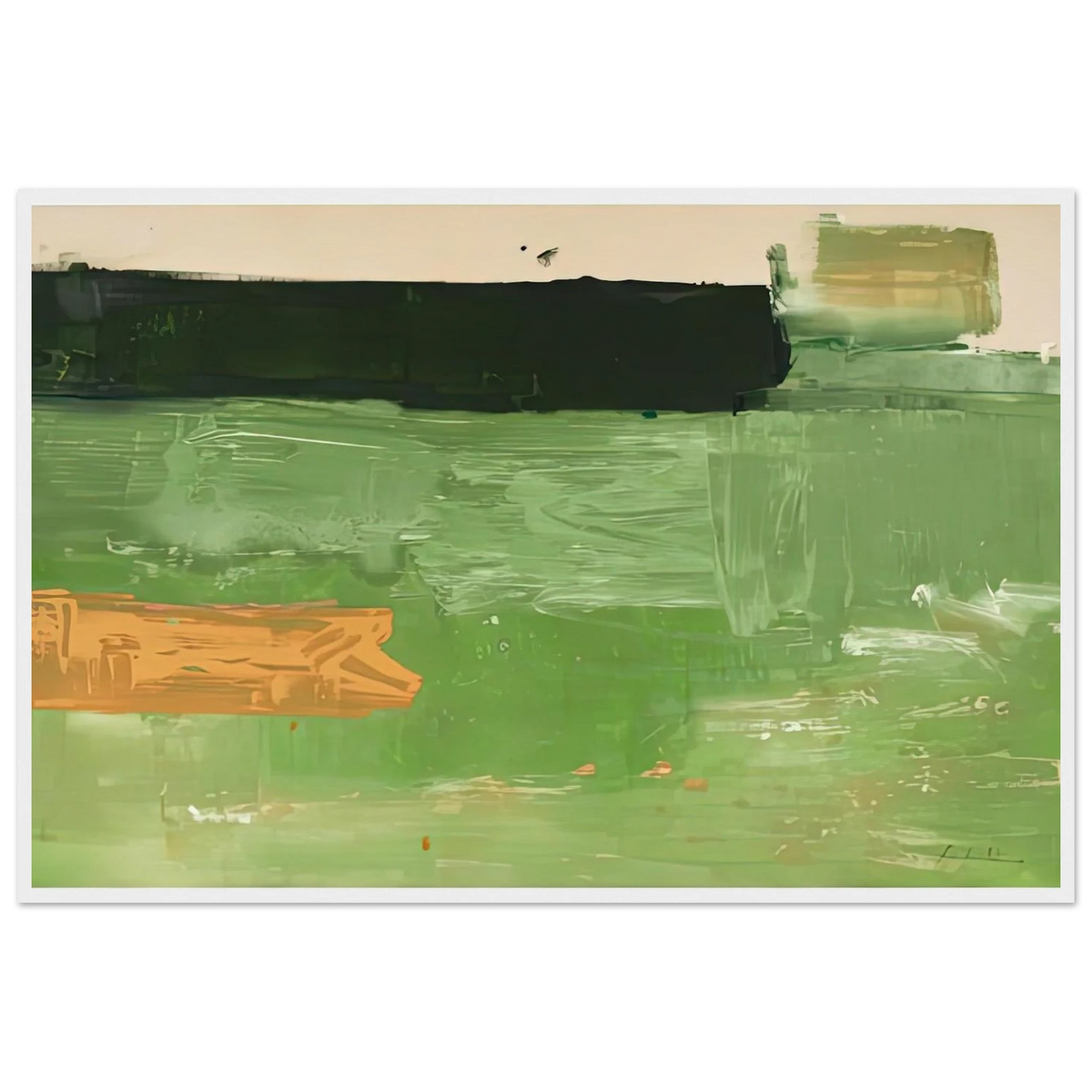 Mediterranean, 1981- Framed Poster | Helen Frankenthaler Framed Prints Wall Art | Frankenthaler Helen