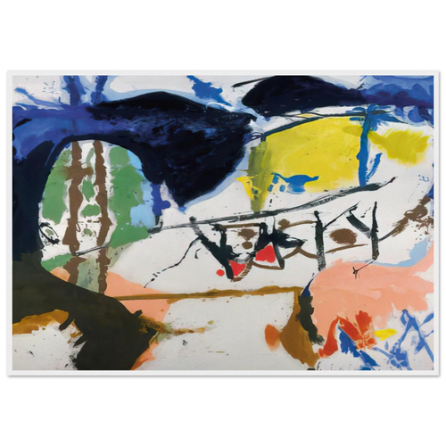 Acres - 1959 Framed Poster | Helen Frankenthaler Framed Prints Wall Art | Frankenthaler Helen