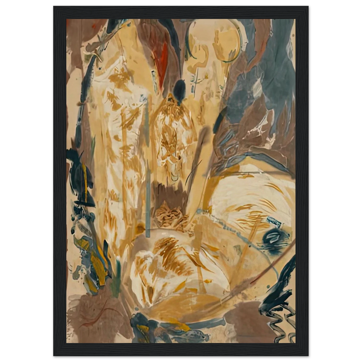 Giralda, 1956- Framed Poster | Helen Frankenthaler Framed Prints Wall Art | Frankenthaler Helen