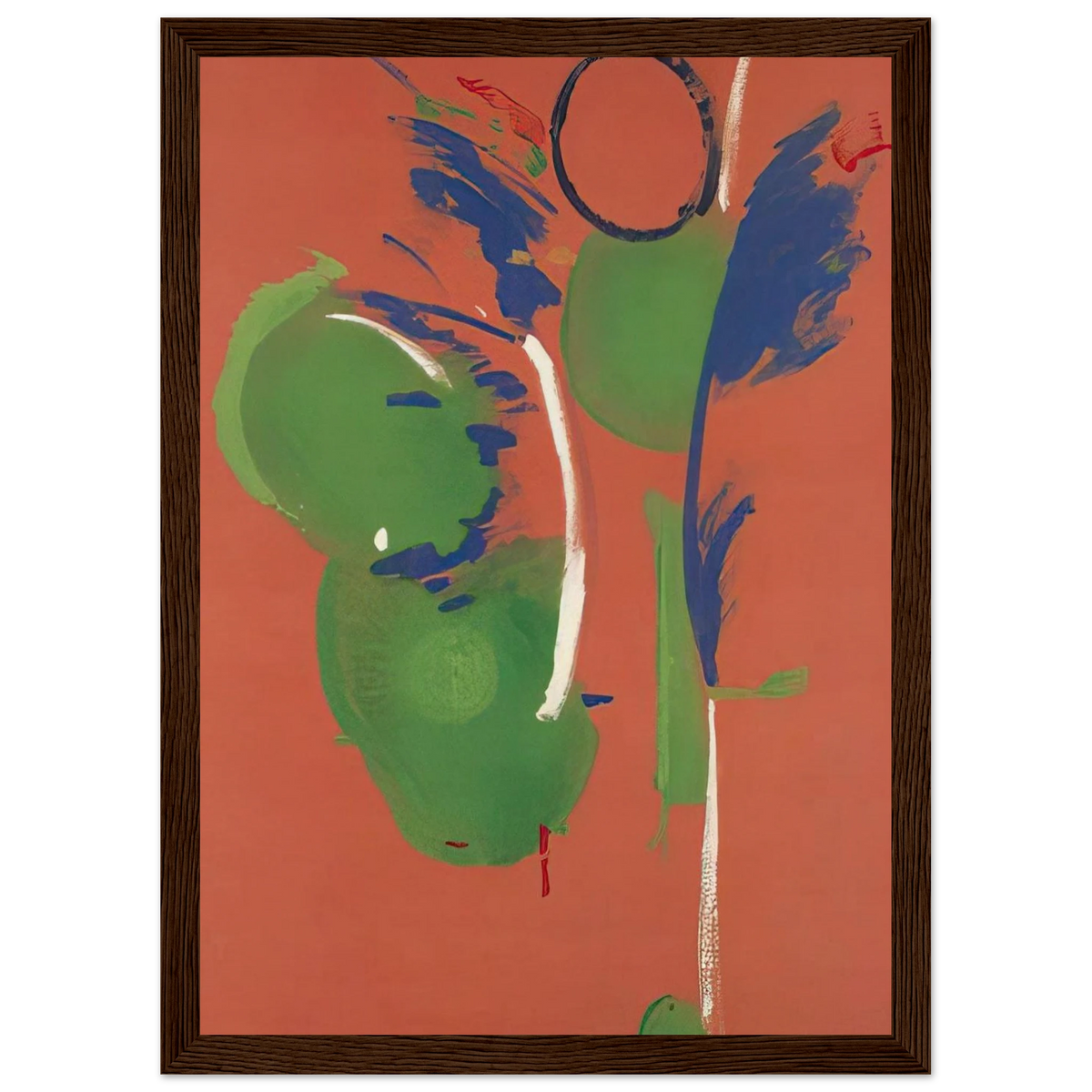 Mary, Mary - 1987 Framed Poster | Helen Frankenthaler Framed Prints Wall Art | Frankenthaler Helen